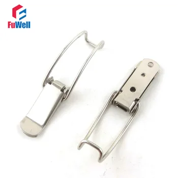 

10pcs R115A Iron Spring Loaded Toggle Latch Hasps Catch Case Cabinet Box Buckle
