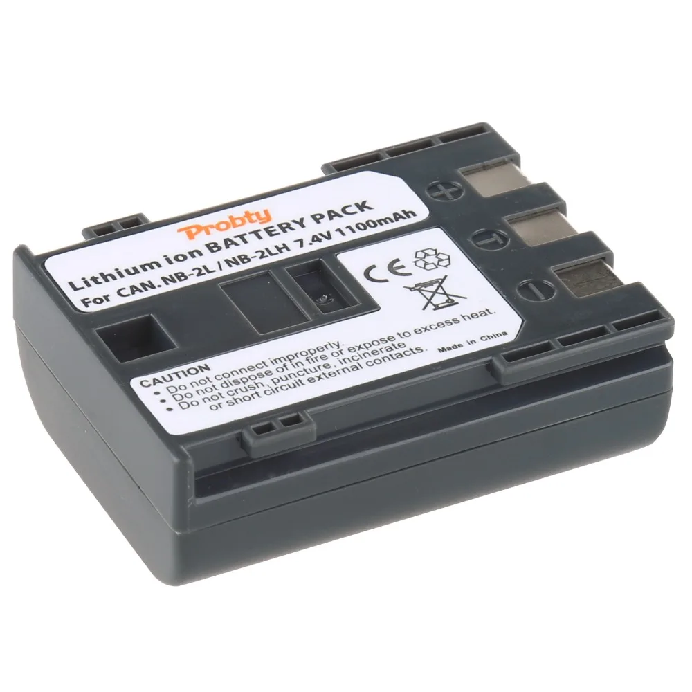 Probty NB 2L NB 2LH BP 2L5 NB2L E160814 Battery for Canon PowerShot S30