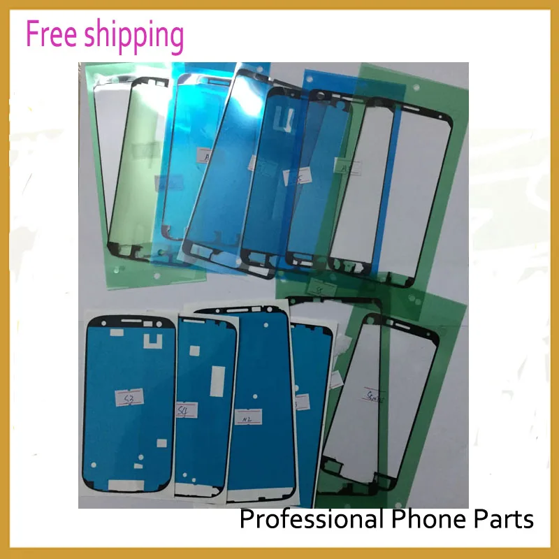 

Original LCD Frame Sticker Tape Glue For Samsung A3/A5/A7/S3/S4/S5/N7000/Note 2 N7100/S6/S6 Edge Waterproof Sticker free ship