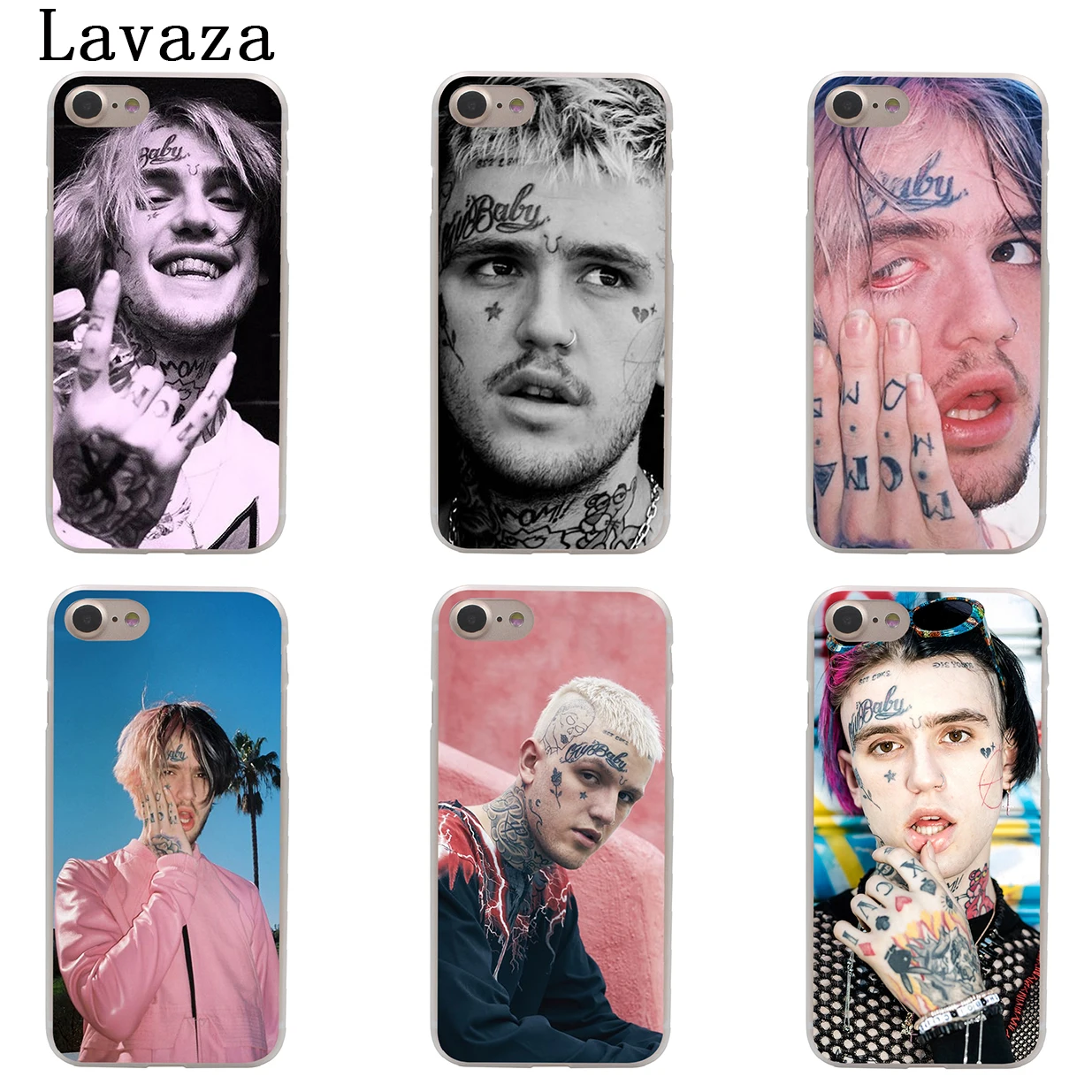 Lavaza Lil Peep Lil Bo Peep Hard Case Shell for Apple iPhone 6 6s 7 8 Plus 4 4S 5 5S SE 5C for iPhone XS Max XR Cases