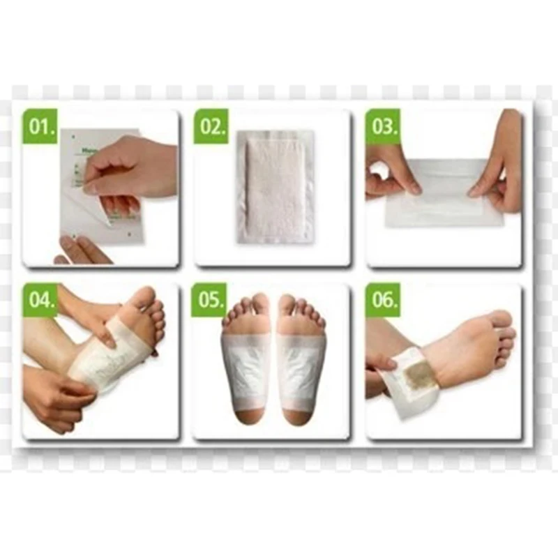 20 шт =(10 шт патчи+ 10 шт клеи) Kinoki Детокс ножной пластырь прокладки телесные токсины ног для похудения очищающий гербальклей Горячий