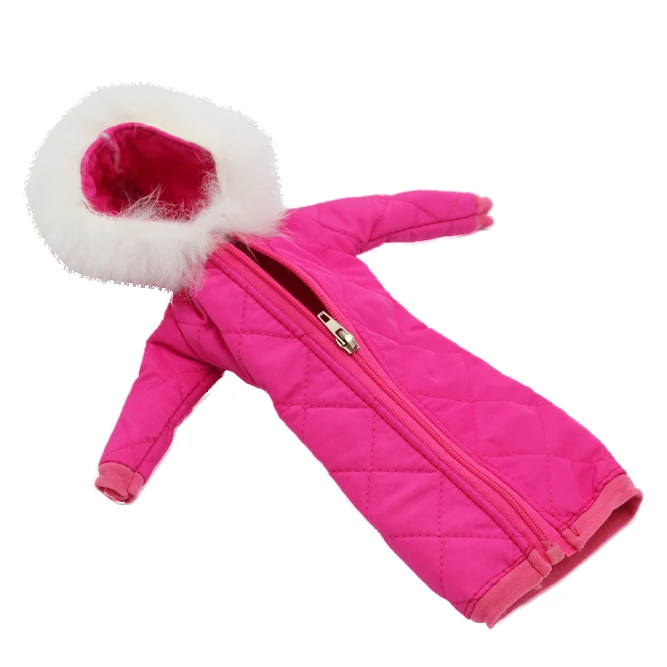 Красивое длинное пальто, хлопковое платье, 1/6 одежда, игрушка, зимняя одежда, свадебное платье, юбка, 1/6, BJD, кукольная куртка, пальто, аксессуары для Барби - Цвет: rose