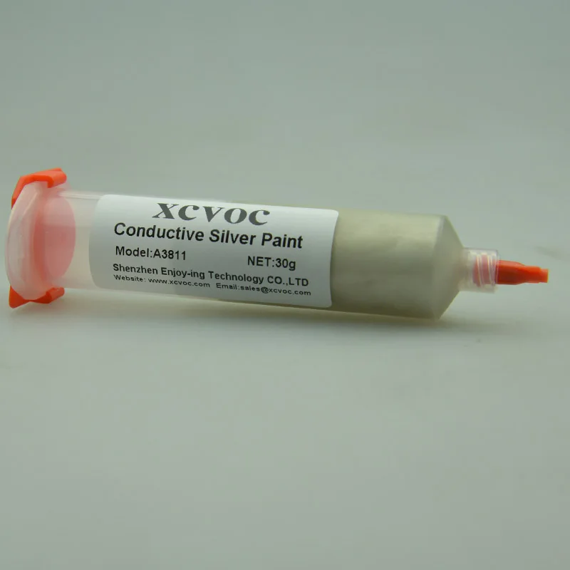 US $60.00 AUSBOND 3812 Conductive Adhesive Glue Siliver Wire Conductive adhesive for keyboard BGA pad main circuit board Screen repair 30g