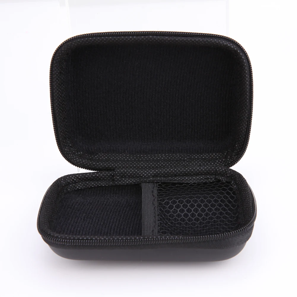 

Storage Bag Mini Zipper Square EVA Case Headset Storage Box Bag Protective USB Cable Organizer Portable Earbuds Pouch Box New