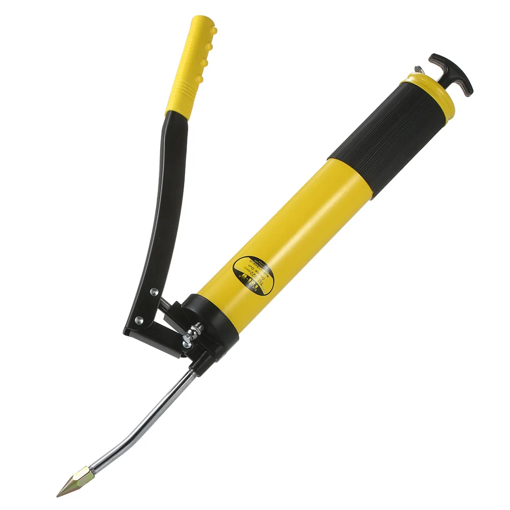 

TNI-U Professional Lever Handle 600CC Grease Gun Includes 12" Flex Hose & 6" Rigid Extension with Coupler TU-922
