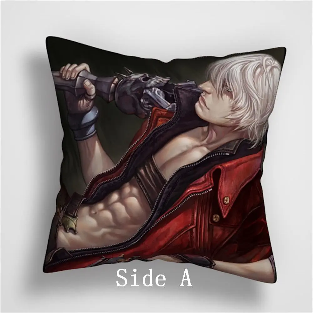 

Suef Anime manga Dante Devil May Cry Anime two sided Pillow Cushion Case Cover 801