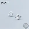 INZATT – boucles d'oreilles Punk géométrique en spirale, en argent Sterling 925, pour femmes, bijoux de fête d'anniversaire, accessoires, cadeau ► Photo 1/5