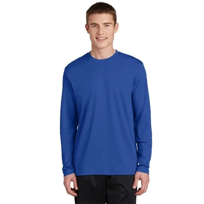 Sport-Tek ST340LS PosiCharge Racer Mesh Long Sleeve Tee True Royal Blue - Medium