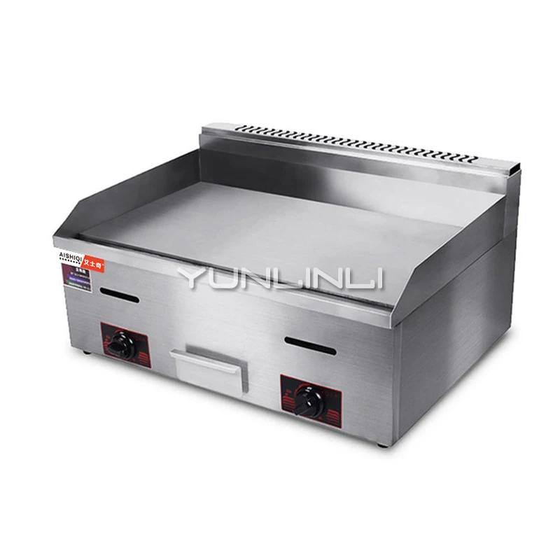 Промышленный Газовый противень ручная захватывающая машина для изготовления торта коммерческое Teppanyaki Оборудование 720