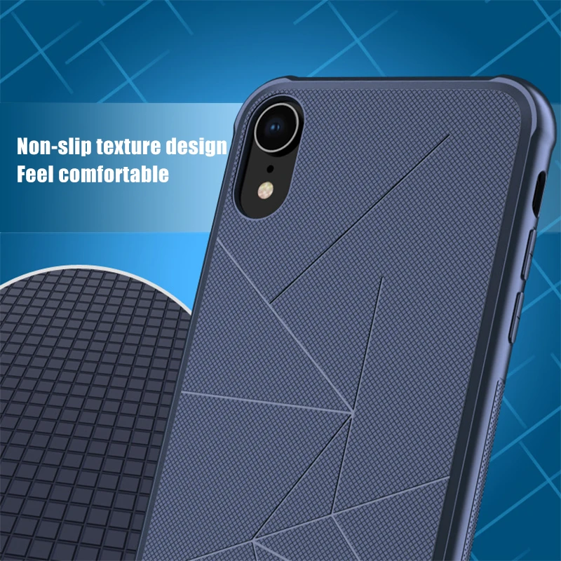 GerTong رقيقة جدا أسود المغناطيسي حقيبة لهاتف أي فون 6 S 7 6 8 زائد Xs ماكس XR لينة TPU كابا ل iPhoneX غطاء مغناطيسي للسيارة حامل هاتف