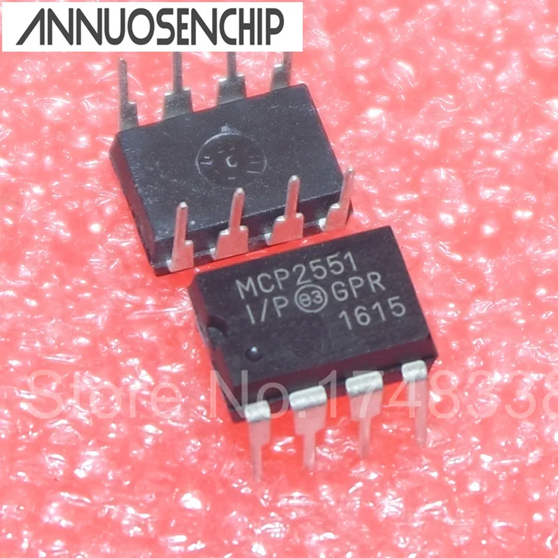 

50PCS MCP2551 MCP2551-I/P HI-SPD 8-DIP NEW GOOD QUALITY