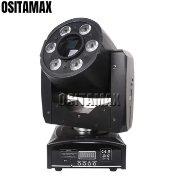 

OSITAMAX-A 2pcs/lot Spot Moving Head 30w LED Wash Light 4x8w RGBW 4IN1 Gobo Patterns Focus Effct for Disco Party