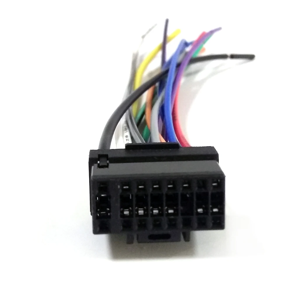 16PIN Wire Black Harness Plug Cable for Alpine (4)