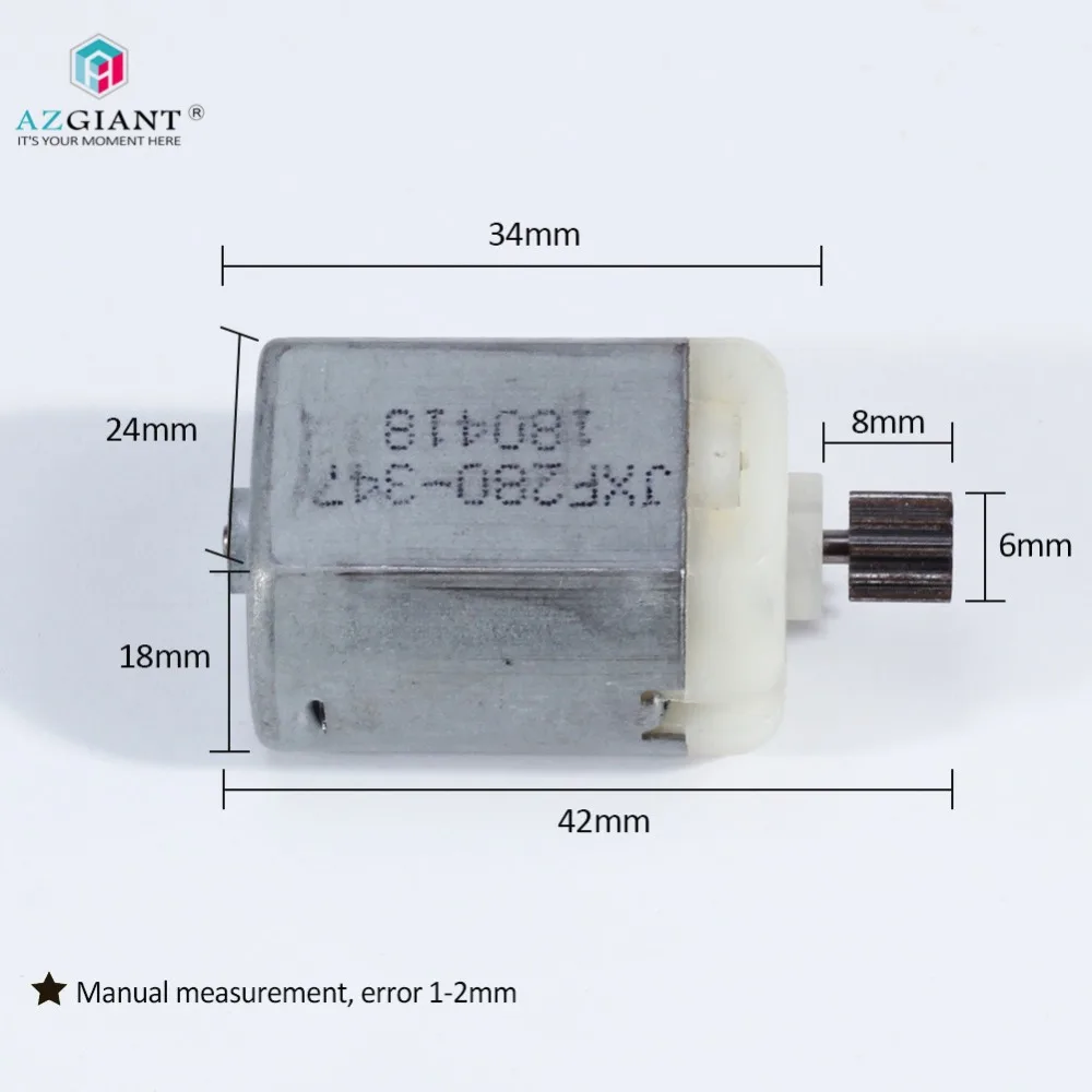 Azgiant 12В 11 teeth DC F280 Автомобильный Замок для багажника JXF280 347 двигателя Ford OPEL Vectra S