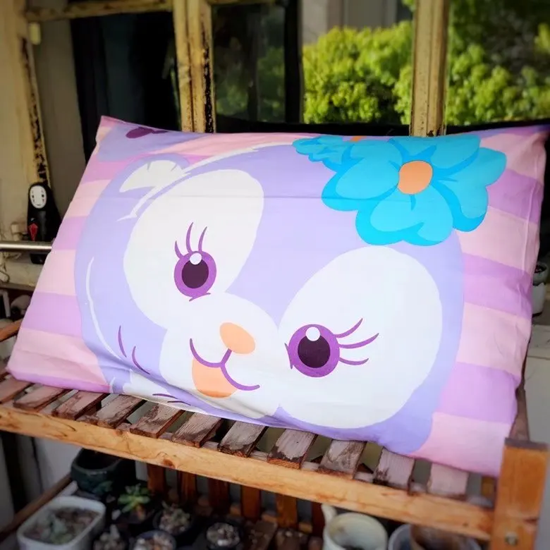 

Japan Cartoon Cute Duffy Bear Stellalou Rabbit Shelliemay Pillowcase Children Gifts