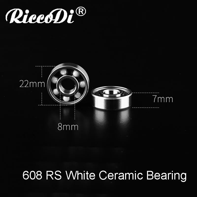 608 RS White Ceramic Bearing (4)