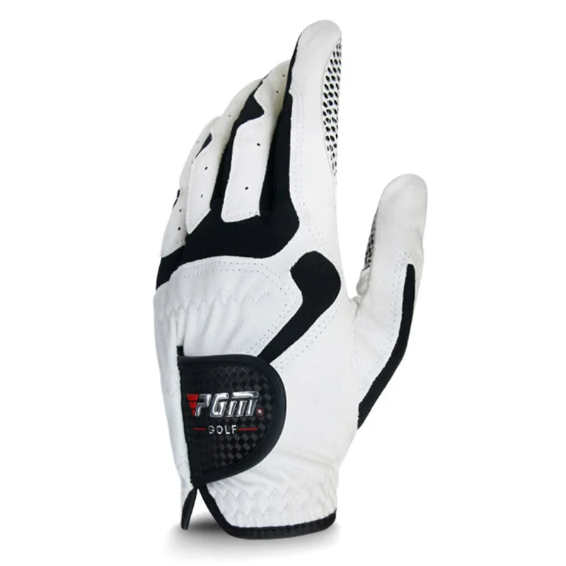 1 шт. перчатки для гольфа мужские Pgm дышащие левые и правые перчатки противоскользящие частицы перчатки для гольфа спортивные аксессуары для гольфа