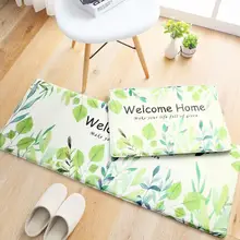 Противоскользящий водопоглощающий лист шаблон короткий мягкий плюшевый коврик для кухни ванной гостиной коврик на пол ванной