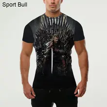 2016 Hipster 3d Druck Serie Die Neueste Spiel Der Throne T-shirt Männer Kurzarm Freizeit Und Mode Neuheit Zu Einem rabatt