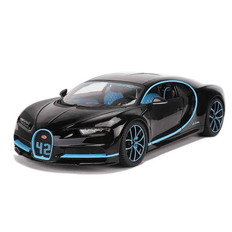

1:18 Bugatti chiron simulation alloy car model record-breaking version of the new super sports car model