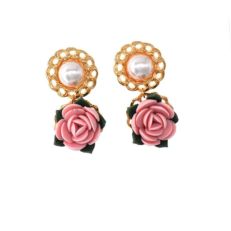 Fashion Pearl flower earrings fashion jewelry for women