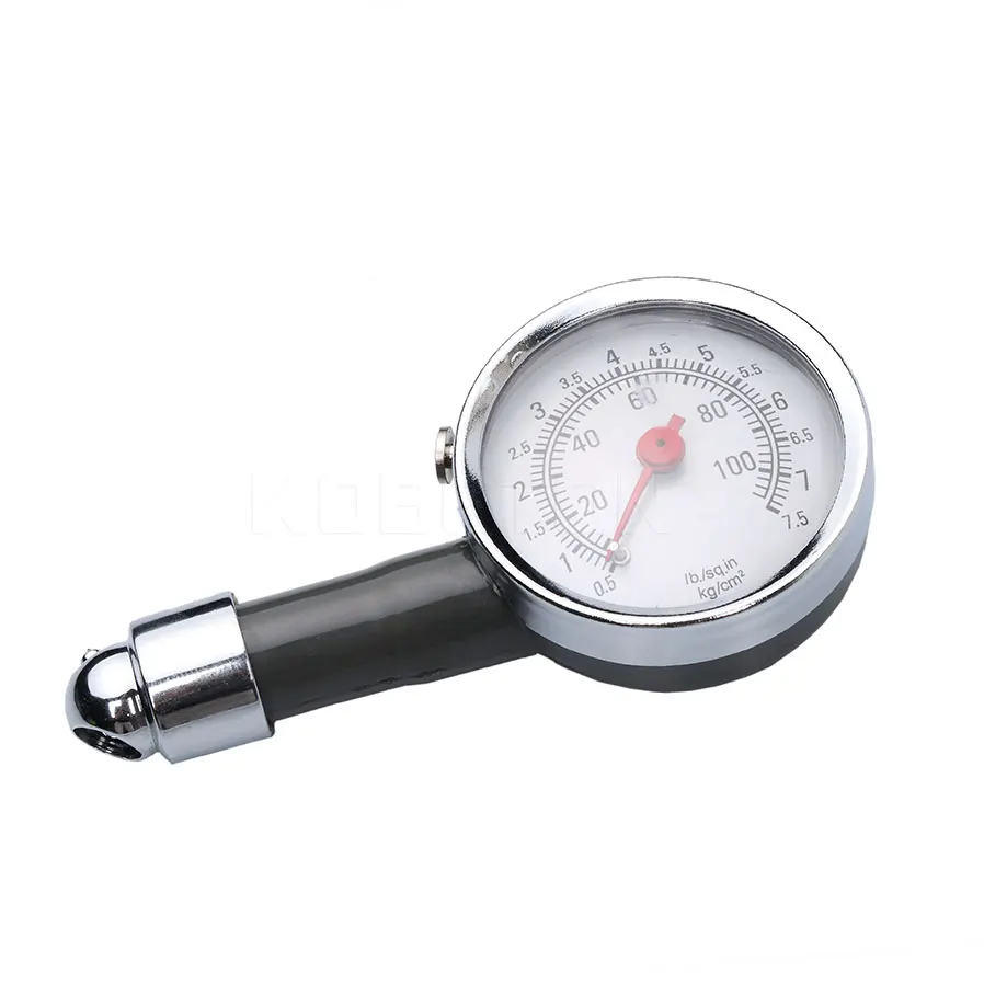 kebidumei 0 to 100 PSI Pointer Metal Car tire pressure gauge AUTO air