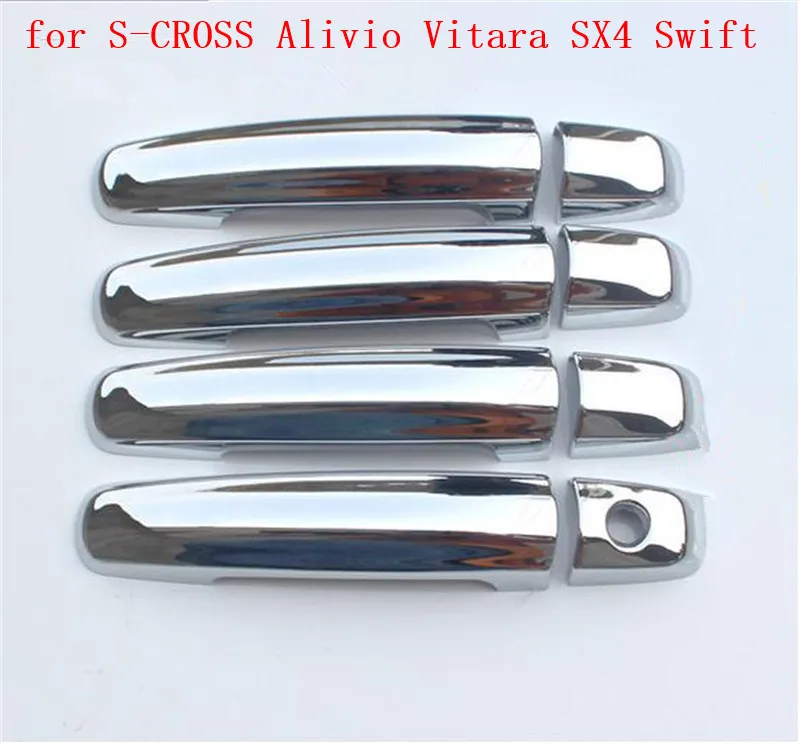 Car-Accessories-ABS-Chrome-Car-Door-Handles-Bowl-Cover-Trim-Door-Handle-Trim-for-Suzuki-S (1)