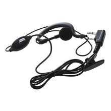 Fone de ouvido Microfone do Fone De Ouvido de Segurança para Motorola Interfone Rádio 2 Pinos
