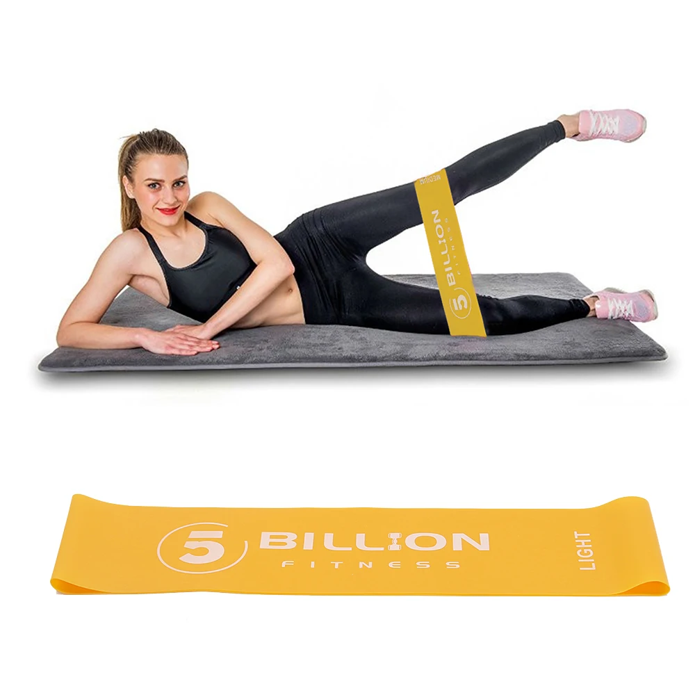 

5BILLION FITNESS Resistance Bands Exercise Bands Set Loop Bands for Ankle Glutes Arms Legs Women Body Slim Resistance Band
