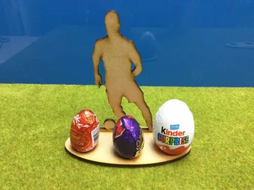 

laser Cut - Easter egg Holder Footballer