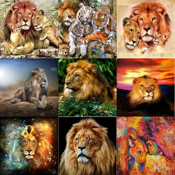 

Diamond Embroidery Diy DIY Diamond Painting tiger Diamond Mosaic Full square Rhinestone Cross Stitch Animals Decoration