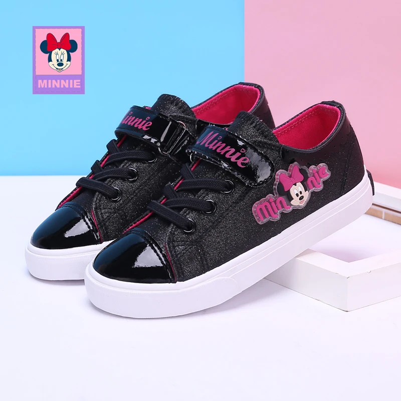 

Disney children's Minnie shoes for kid girls fashion new shoes breathable Non-slip comfort shoes tide Sneakers size 24-37