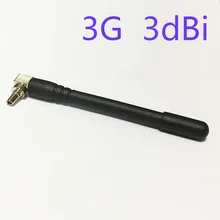 3G Телевизионные антенны 3dbi усиления CRC9 разъем под прямым углом резиновая Телевизионные антенны для Huawei USB модем E156 E160 e1762 E620 быстро