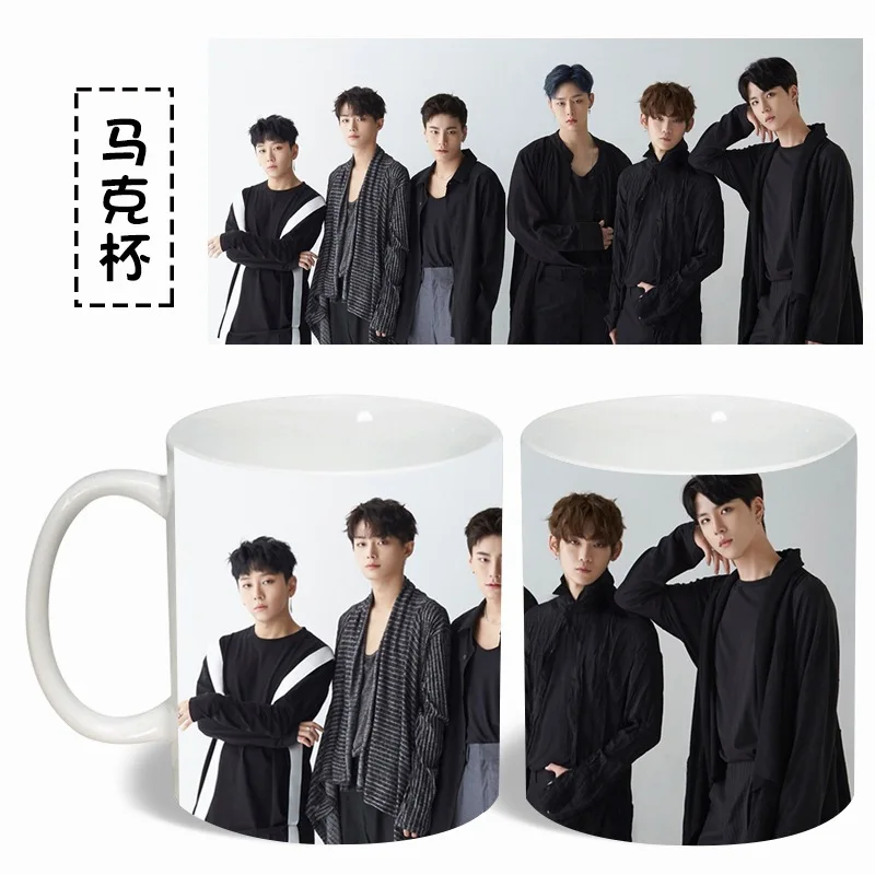 [MYKPOP]JBJ Kid Monster Komu Kim Dong Han Akada Kenta кружка кофейная вода Молоко керамическая чашка