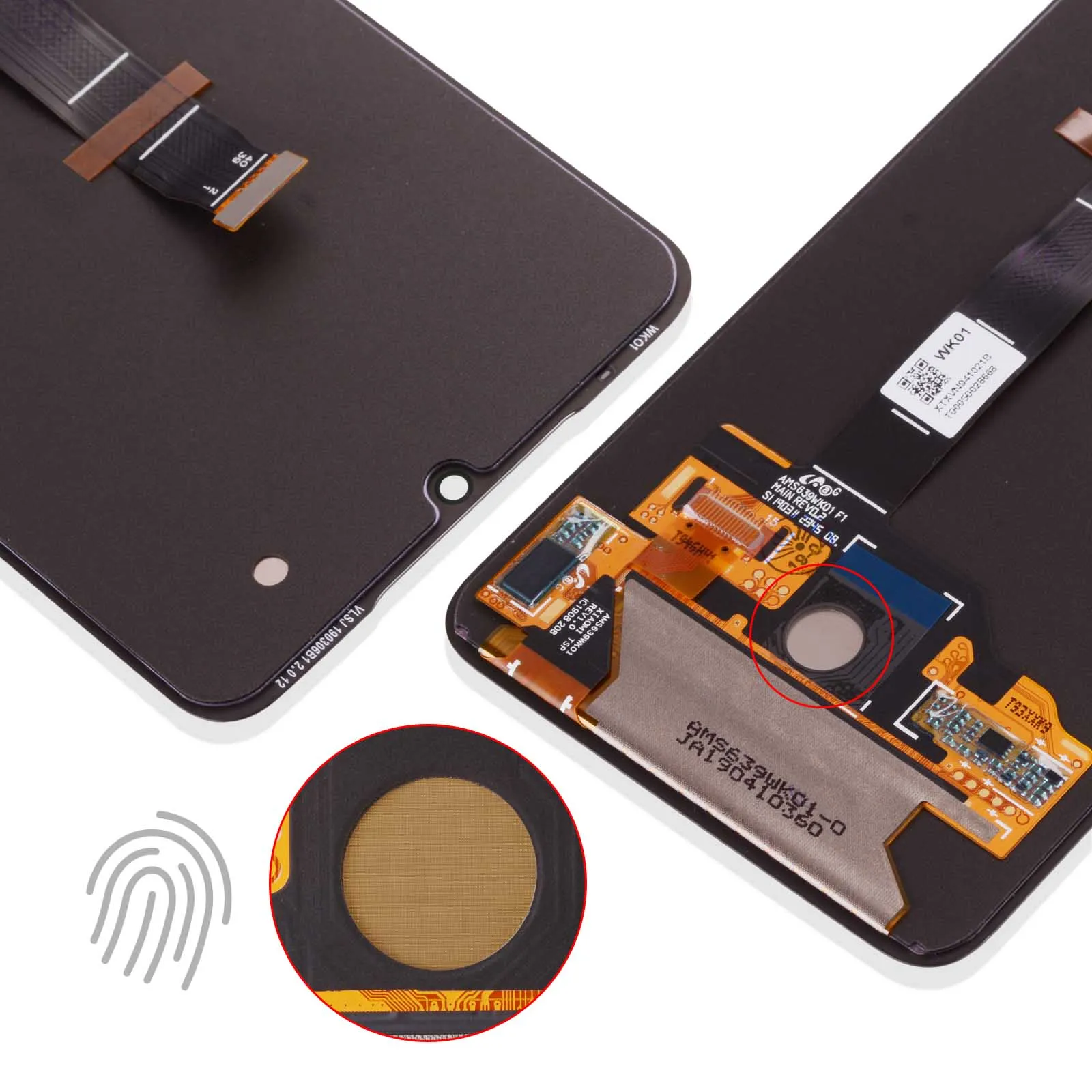 AMOLED Original LCD For XIAOMI Mi 9 LCD Display Touch Screen with Frame For XIAOMI Mi 9 SE LCD Disp