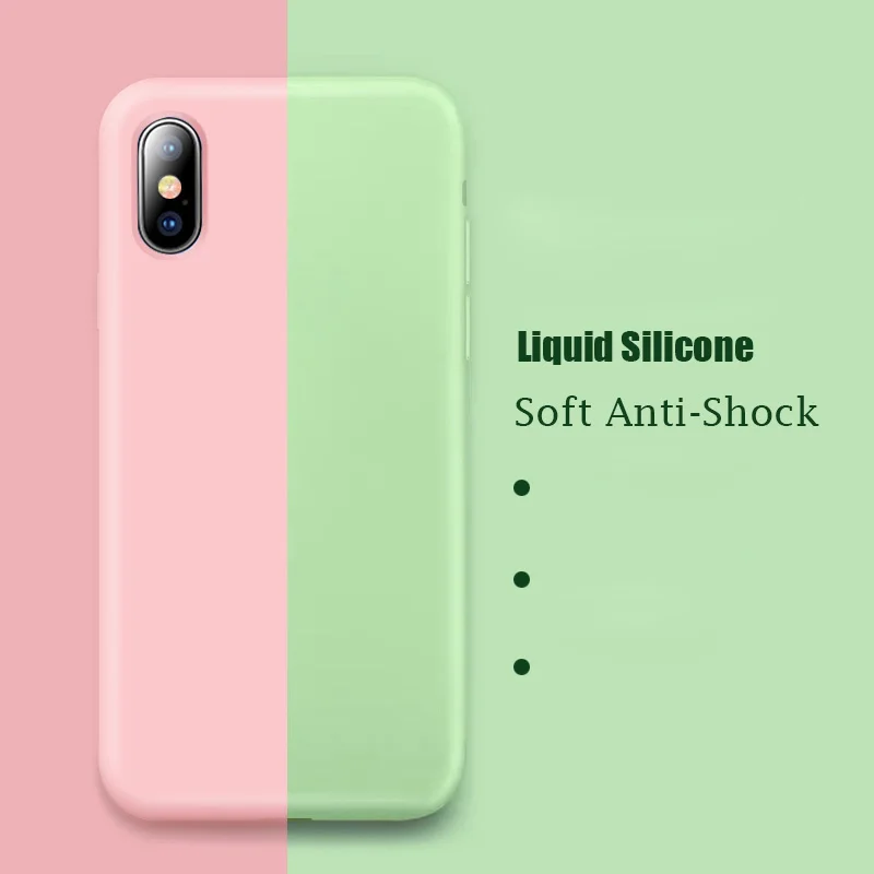 Liquid Silicone Case For Xiaomi Mi CC9 9E 9T Pro 9 SE Mi 8 Lite 6X A2 Slim Case On Redmi 7A Note 7 Pro GO Redmi K20 Pro Case