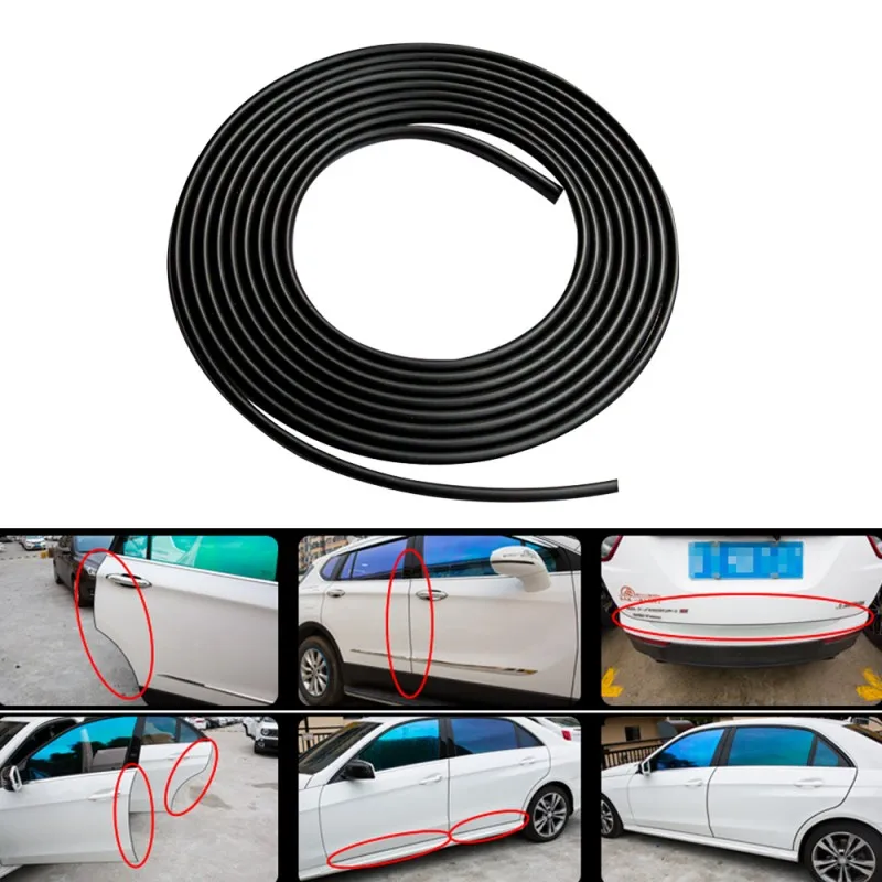 TPO Черная Резиновая полоса для автомобильной отделки 16 футов/5 м|car covers|cover cartape tape |