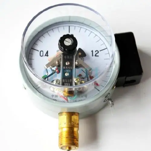 YXC Range 0.1-60 Mpa 100mm Magnetic Auxiliary Electric Contact Pressure Gauge Pneumatic | Обустройство дома
