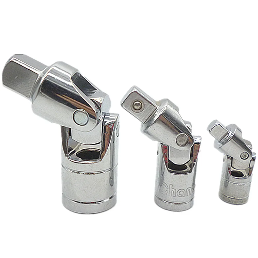 3pcs Impact Universal Joint Socket Set Swivel Hand Tools U Joint 1/4