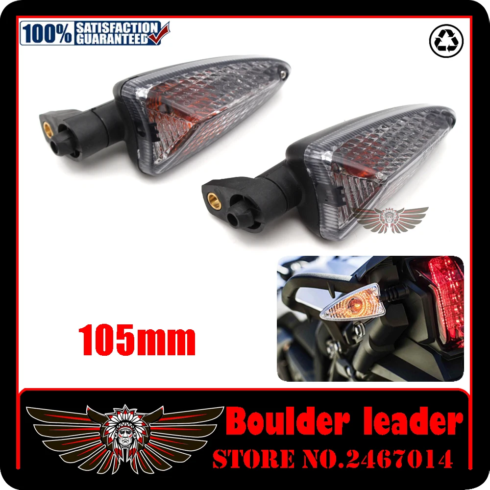 

For Aprilia SMV 750/1200 Dorsoduro/ SL 750 Shiver/GT Motocycle Front/Rear Blinker Turn Signal Light Indicator Lamp Smoke