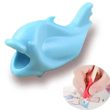 100 шт. Дельфин карандаши ручка заправки ортопедии записи корреляции аксессуары поставок вспомогательный прибор для чтения позы