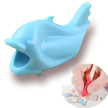 

100 PCS Dolphin Pencils Pen Refills Orthotics Writing Correlation Accessories Supplies Auxiliary Appliance For Reading Postures