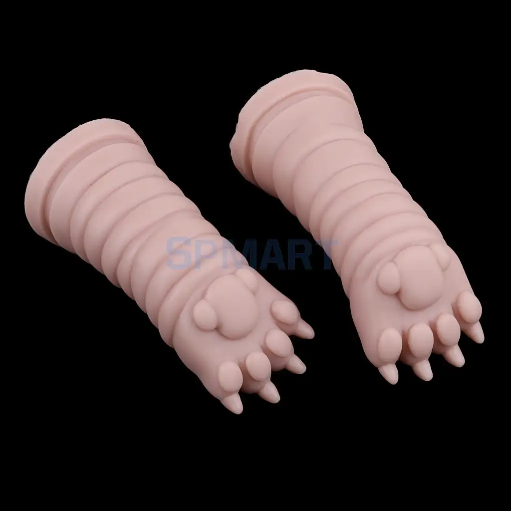Real Touch Silicone 18inch Reborn Kits Sphynx Cat Limb Mold Realistic Cat Model Doll Unpainted DIY Handwork