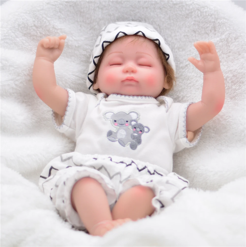 40 см кукла Bebe Reborn удобная Силиконовая игрушка для мальчиков и девочек Кукла Baby