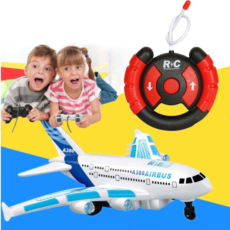 Remote Control Airplane Long Distance Flying Wing Plane Drone Toys Random Color