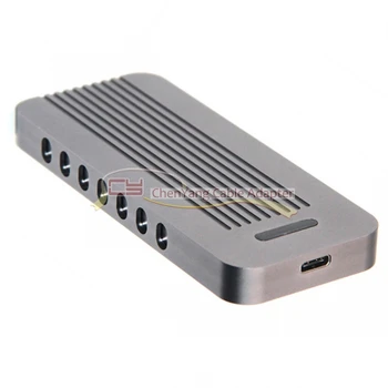 

USB-C USB 3.1 3.0 Type-C to Nvme M-key M.2 NGFF PCI-E 2 Lane SSD Enclosure