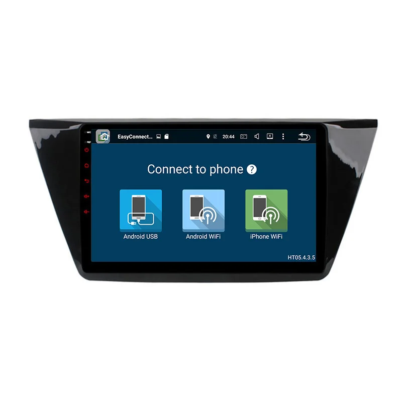 Sale Aoluoya IPS RAM 4GB Octa Core Android 8.0 CAR Radio DVD GPS Navigation For VW Volkswagen Touran 2016 2017 audio multimedia WIFI 2