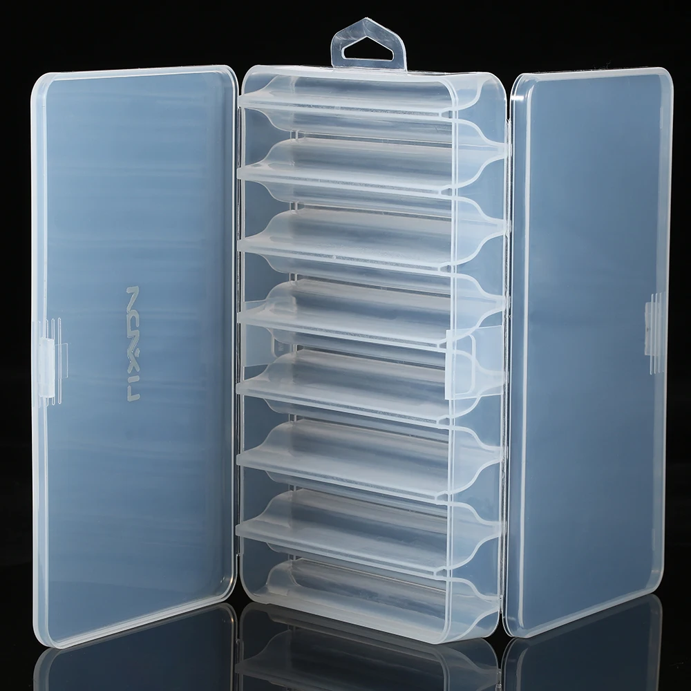 

Lixada 5/14 Compartment Fishing Bait Lure Hooks Box Bait Storage Case Fishing Tool Tackle Organizer Sorting Box S / M / L