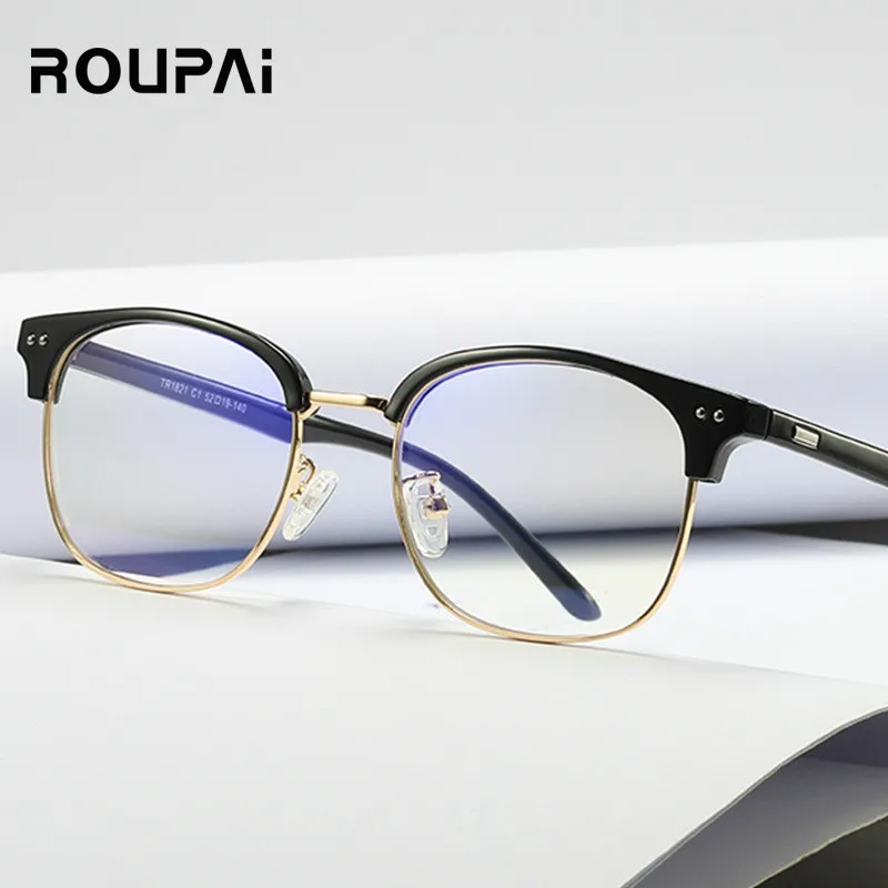 

ROUPAI anti blue light glasses computer gaming glasses men women blocker blocking glasses ray Goggles lentes para computadora