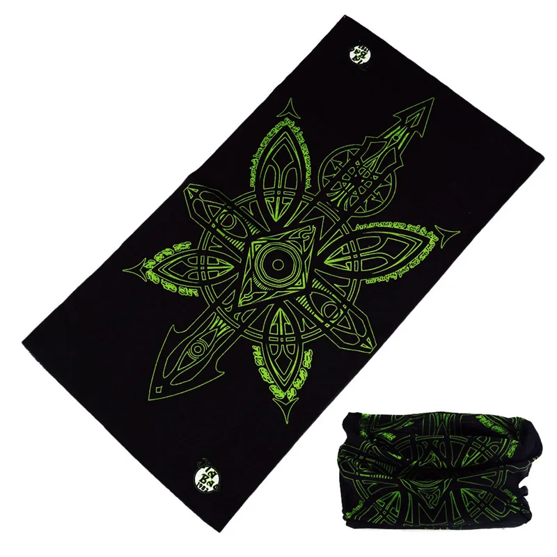 Buffe New Design Coconut Tree Print Women Men Magic Seamless Bandanas Tubular Face Bandana Headscarves Pirate Head Scarf Shemag mens head wrap bandana